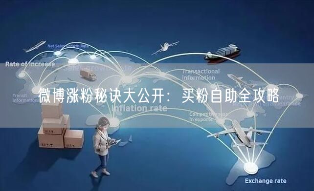 微博涨粉秘诀大公开：买粉自助全攻略