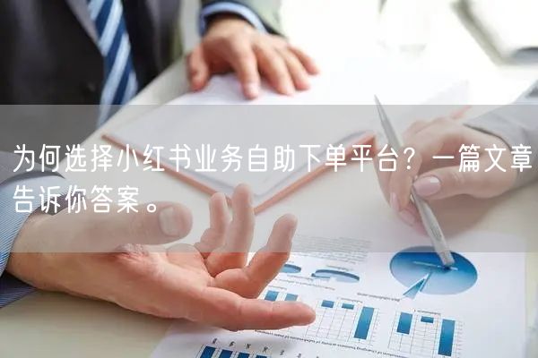 为何选择小红书业务自助下单平台？一篇文章告诉你答案。