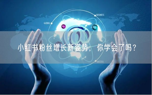 小红书粉丝增长新姿势，你学会了吗？