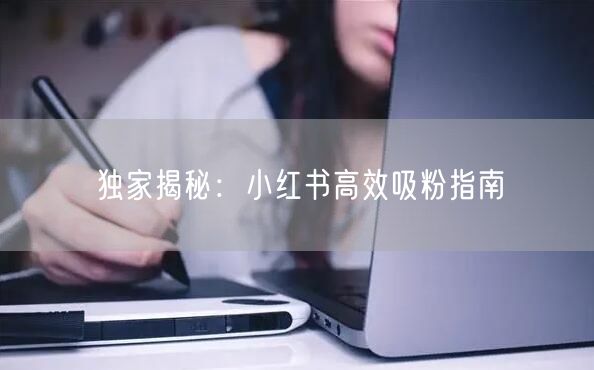 独家揭秘：小红书高效吸粉指南