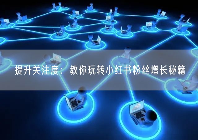 提升关注度：教你玩转小红书粉丝增长秘籍