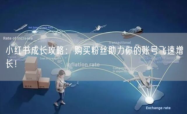 小红书成长攻略：购买粉丝助力你的账号飞速增长！