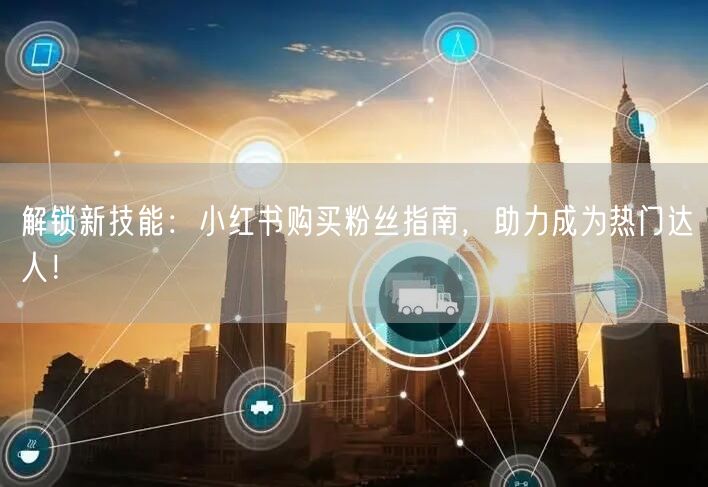 解锁新技能：小红书购买粉丝指南，助力成为热门达人！